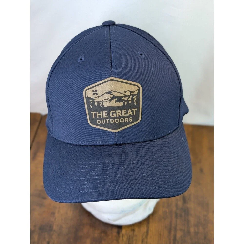 Cap America i8533 Great Outdoors Hat Flexfit 110 Navy Perforated Snapback Cap